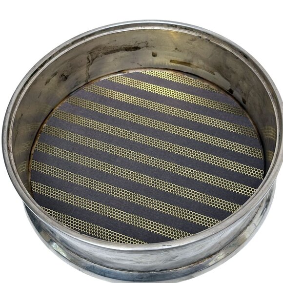 BANANA REPUBLIC Round Metal Box w/ Lid Trinket Box Silvertone - Picture 11 of 11